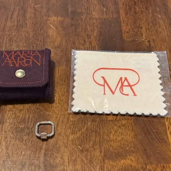 Marla Aaron white gold and rose gold Meander lock - Picture 2 of 5